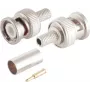 BNC Video Connector ShiverPeaks 98802-1 for RG59, Crimp, 75 Ω
