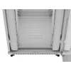 Rack cabinet LANBERG FF01-8047-12SL 47U 800x1000 mm grey with front and rear glass doors and LCD panel space