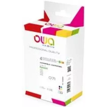 OWA Multi-Pack Tinte K10331OW ersetzt EPSON T0711-T0714 Inhalt: 1 x 7 ml schwarz, je 1 x 5,2 ml cyan, magenta, gelb - 1 Stück (T0711-T0714)