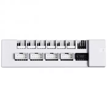 USB and PWM Hub Lian Li EDGE HUB EG-HUB01W — 4× USB, 6× PWM, white