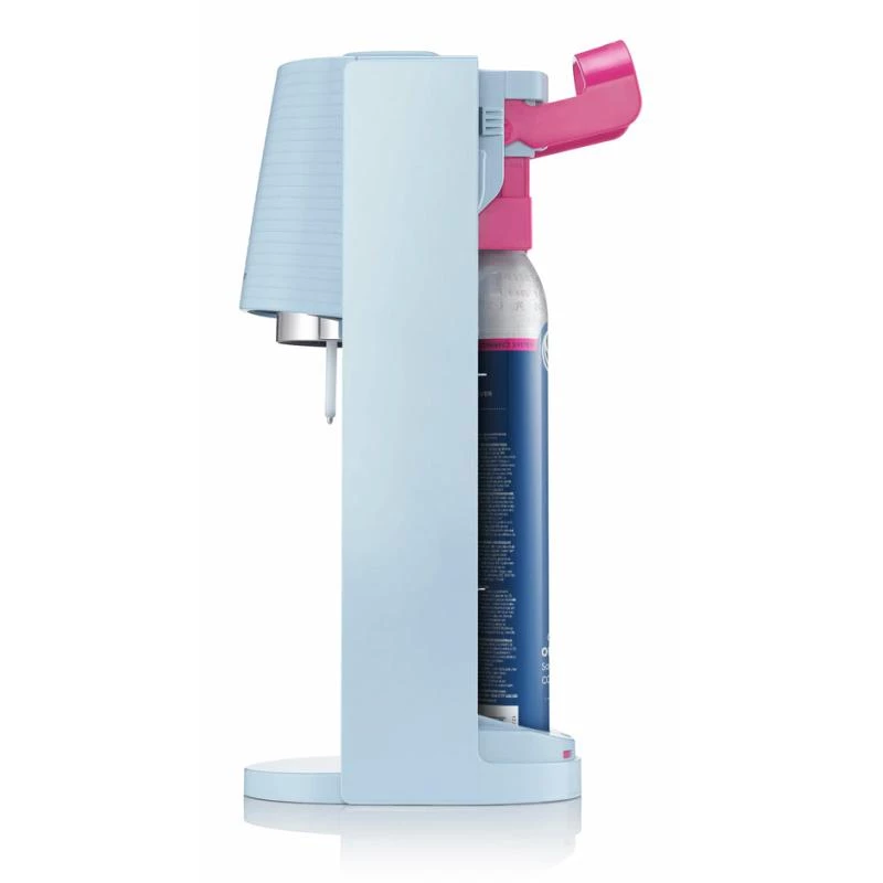 SodaStream Soda Maker Terra lightblue QC with CO2 & 1L PET bottle