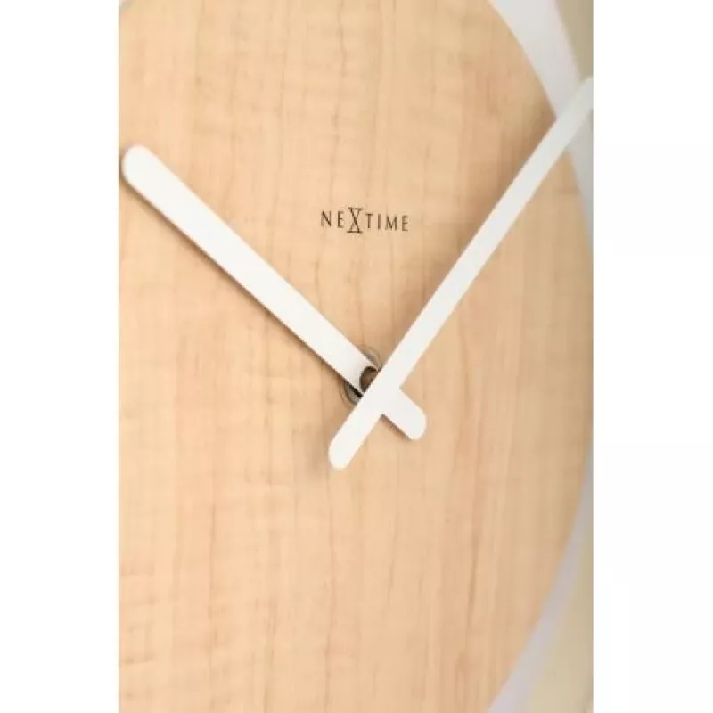NeXtime klok 3046 Wood Loop, Ø30 cm, Wall, Wood