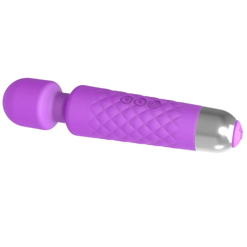 Clitoral Massager Erolab Wand-M Purple Rechargeable Waterproof