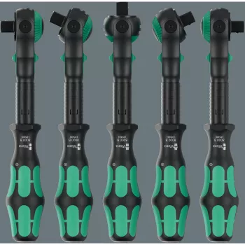 Wrench Wera 05135881001 ratchet 1 pc Black Green