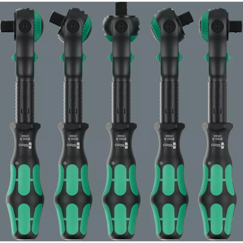 Wrench Wera 05135881001 ratchet 1 pc Black Green