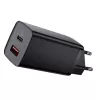 Baseus CCGAN2L-B01 mobile device charger Universal Black AC Fast charging Indoor