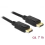DisplayPort cable DeLOCK 84860 7 m Black