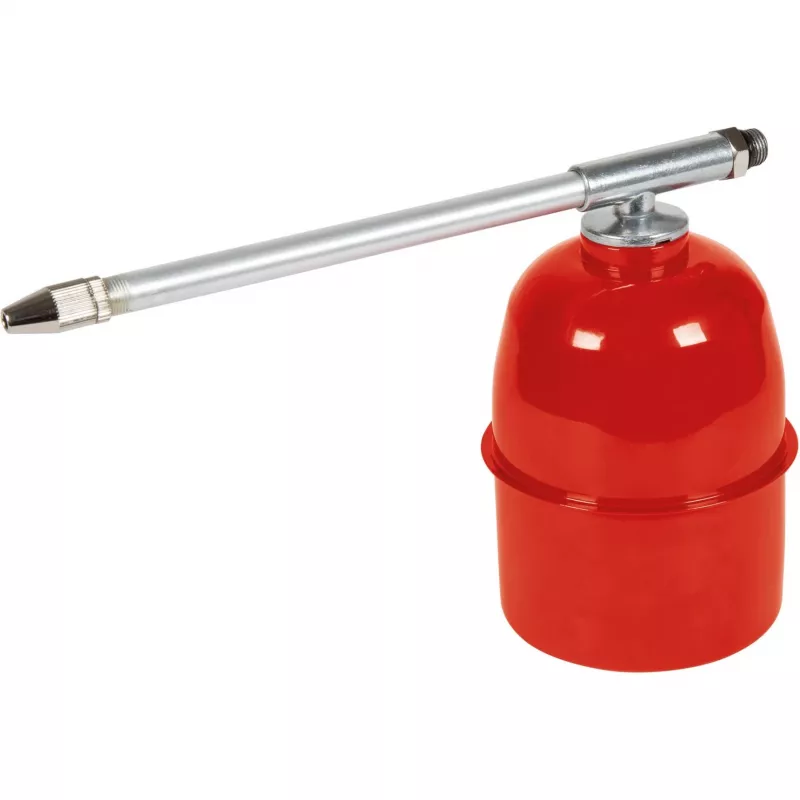 Compressed Air Set Professional, 5-piece, Spray Gun Silver/Red