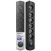 Surge Protector Qoltec 50112 Black 6 AC outlets 230V 3m