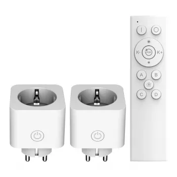 Smart home socket starter set Wi‑Fi TRUST 71399 — 2.4 GHz, white, 0.25 kg