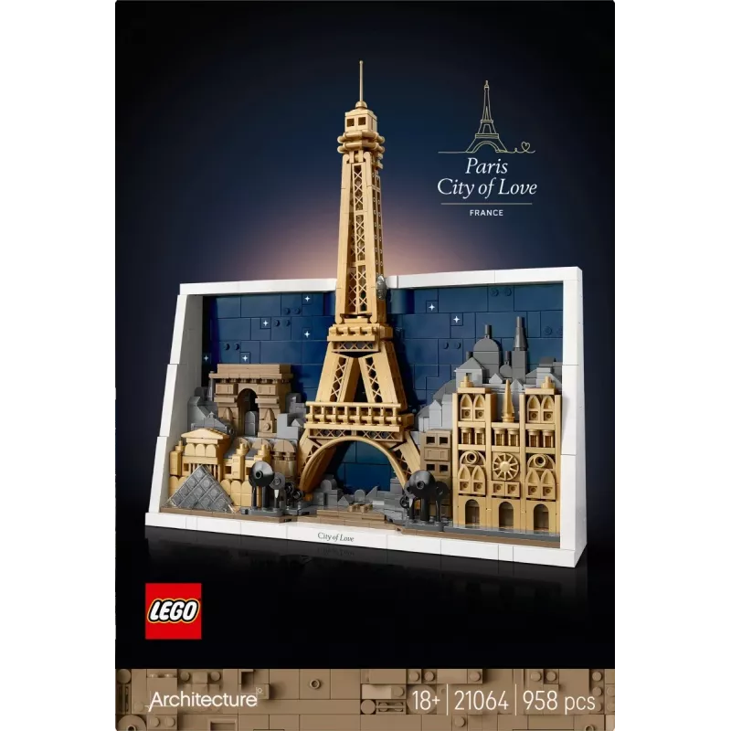 LEGO ARCHITECTURE 21064 Paris – City of Love