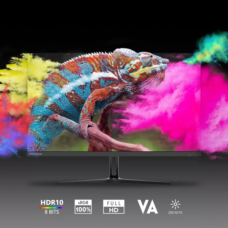 Monitor THOMSON M24FB2Y14 24 inch (61 cm) Full HD 1920x1080 VA LED, 14 ms, VESA, Black