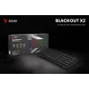 SAVIO BLACKOUT X2 Mechanical Keyboard OUTEMU Red, Hot Swap