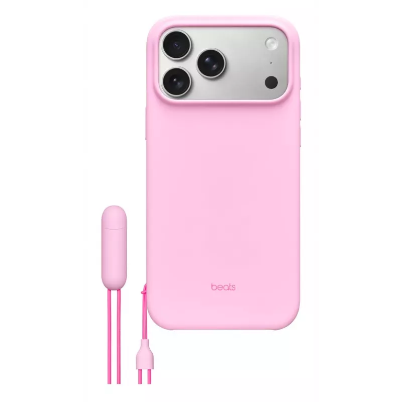 Beats iPhone 17 Pro Max Kickstand Case with MagSafe and Camera Control - Pebble Pink