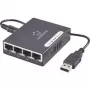 Network switch Renkforce 1423415 — 4-port 1 Gbit/s with USB power input