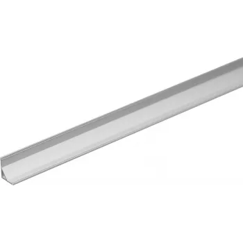 Aluminium LED strip corner profile EUROLITE 51210875 Silver, 2 m