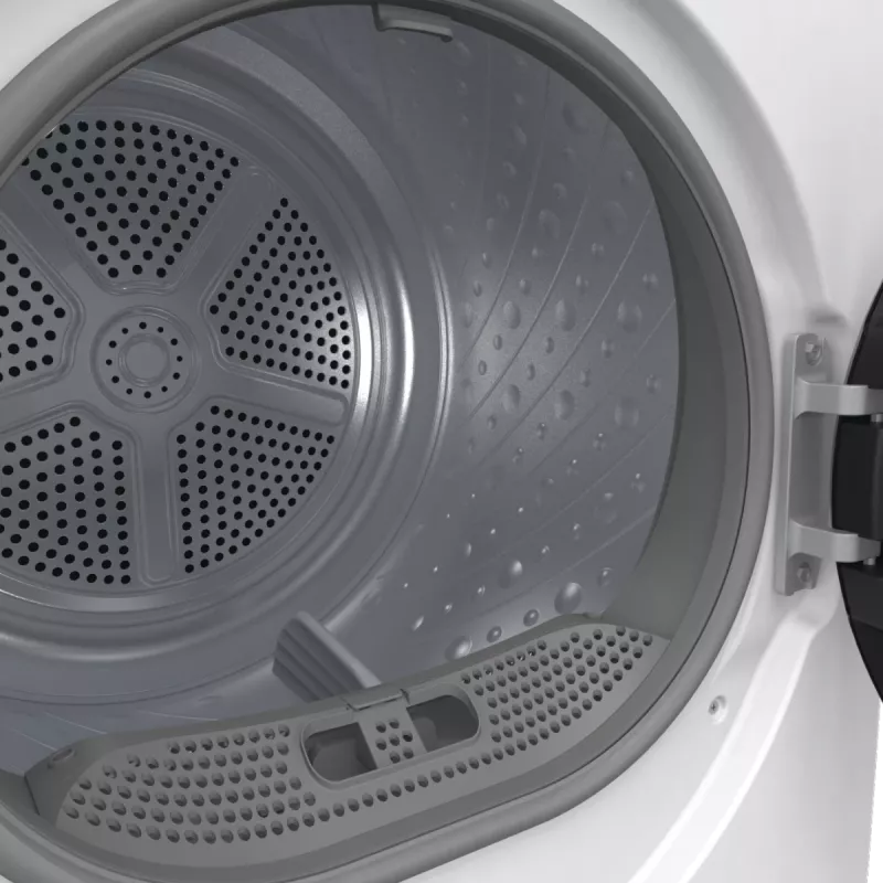 Gorenje Dryer Machine | D2HNE7E | Energy efficiency class E | Front loading | 7 kg | Heat pump | LED | Depth 51 cm | White