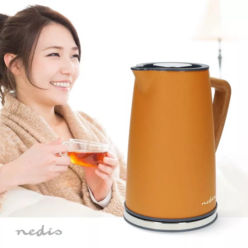 Electric kettle Nedis KAWK510EOR 1.7 L 2200 W Orange