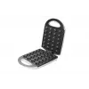 Waffle Iron Adler AD 3039 — 24 waffles, 1600 W, white, non-stick, cool-touch handles