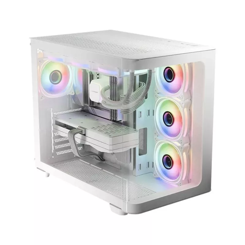 Computer case Midi LC-Power Gaming 8001W Pro-Storm Light, ATX, Black