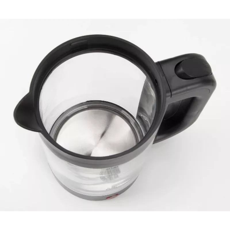 Electric kettle JATA 1.2 L 1500 W Black Transparent