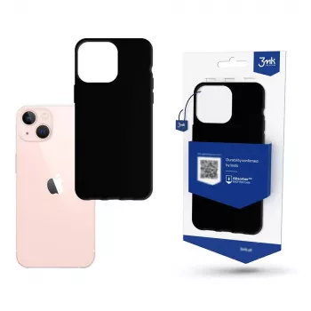 Mobile phone shell case 3MK Matt Case for Apple iPhone 14, TPU, fits 6.1 inch (15.5 cm), Black
