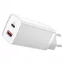 Charger Baseus CCGAN2L-B02 Indoor AC Fast Charging 20V 1xUSB 1xType-C White