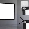 Projection screen MACLEAN MC-166 84 inch (175x131 cm) polyester freestanding/hanging 4:3