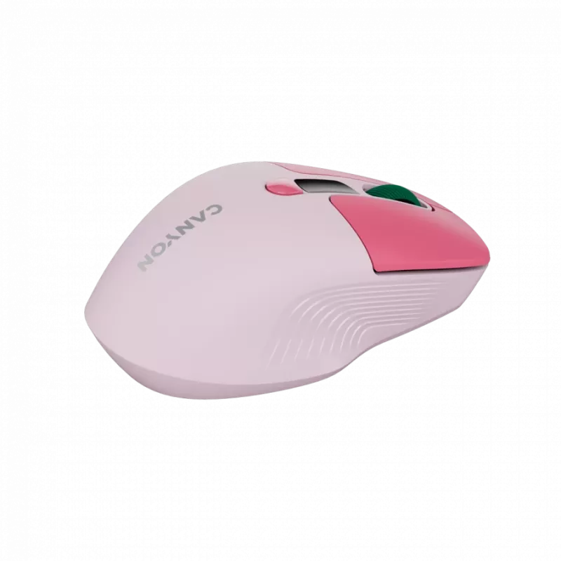Canyon MW-26 - 2in1 wireless optical mouse Bluetooth / 2.4 GHz - silent - pink