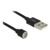 USB cable DeLOCK 85724 USB 2.0 1.1 m Black
