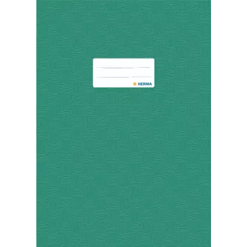 Exercise book cover HERMA PP A4 dark green opaque