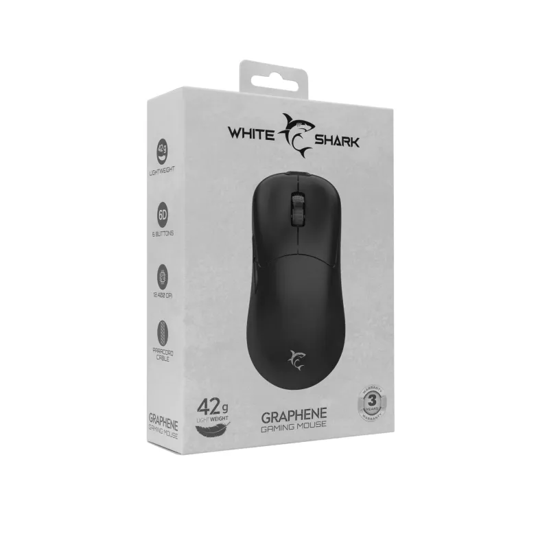 Mouse White Shark GM-5014 Graphene black USB