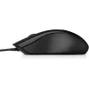 HP Wired Mouse 105, Ambidextrous, Optical, USB Type-A, 1600 DPI, Black