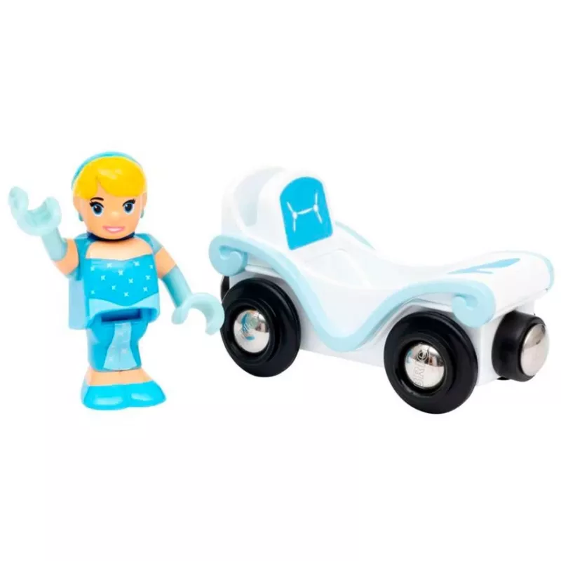 Scale model part/accessory Ravensburger BRIO Disney Princess Cinderella & Wagon, blue/white, for ages 3+