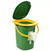 Portable Toilet Bucket GreenBlue GB320GO — Lightweight Tourist Camping Toilet