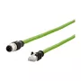 METZ CONNECT 142M4D15010 Network Cable Green 1 m Cat5e S/UTP (STP) (142M4D15010)