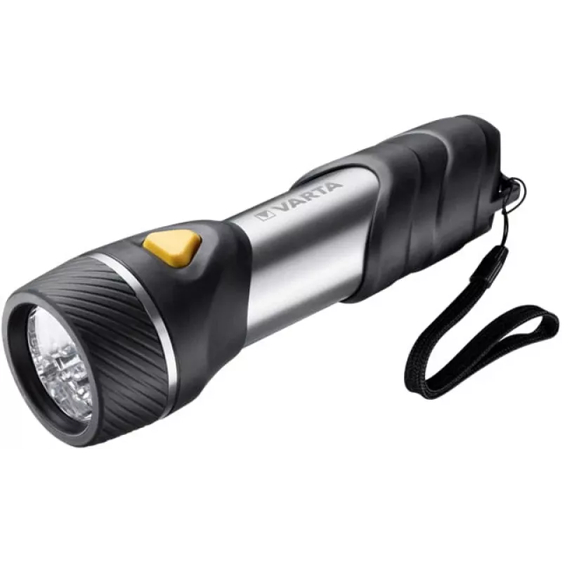 Hand flashlight Varta Day Light Multi LED F30 Black Silver Yellow