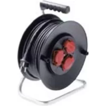 Power Extension Cable Bachmann 392.182 25 m 3 AC Outlet Outdoor Black