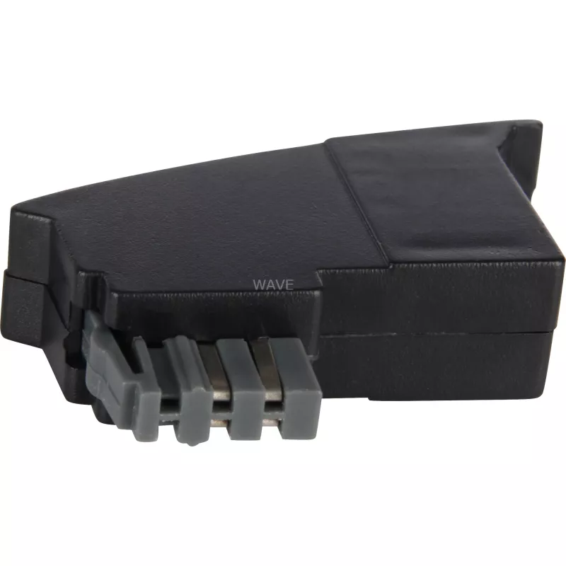 Goobay TAE Telephone Adapter Plug 50308 TAE-N to RJ-11/RJ-14 Black