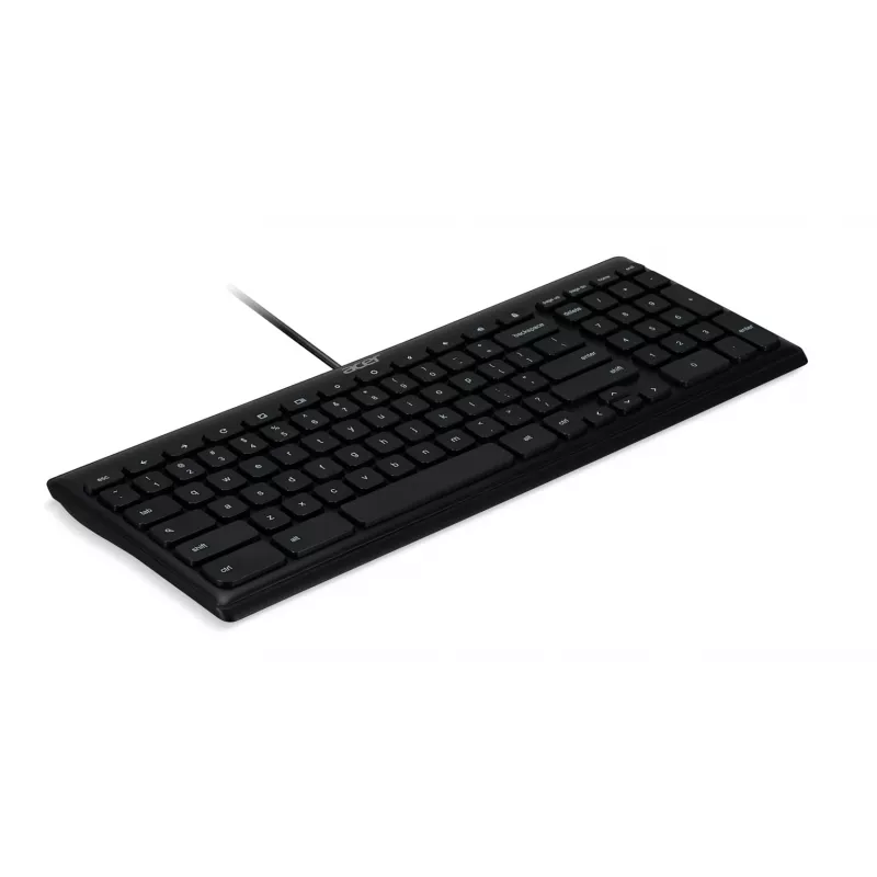 Wired USB Keyboard Acer GP.KBD11.04F — Full-size QWERTY US International, Black, 1.45 m cable