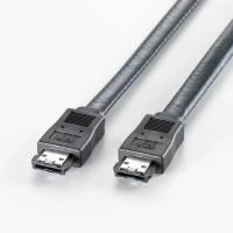 ROLINE Externes Festplattenkabel, eSATA 6.0 Gbit/s 1,0 m (11.03.1549)