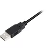 USB 2.0 Cable, USB-A Plug > Micro-USB Plug black, 0.5 Meter, double shielded