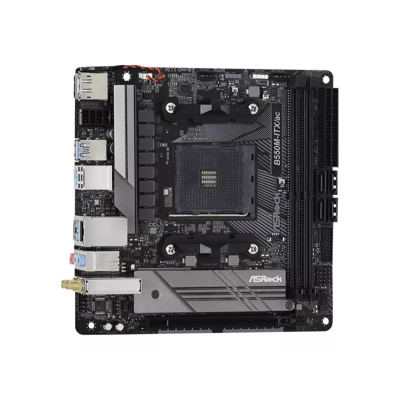 Motherboard ASRock B550M-ITX/ac AMD B550 Socket AM4 mini ITX