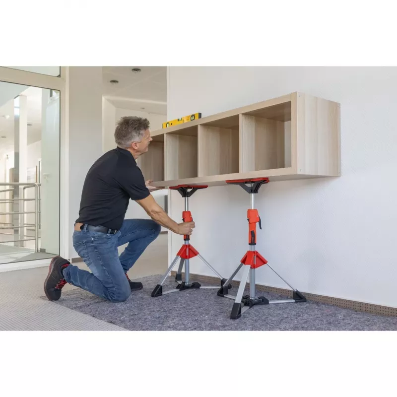 Ceiling and Assembly Support Bessey STE90 adjustable 575–910 mm with pump handle