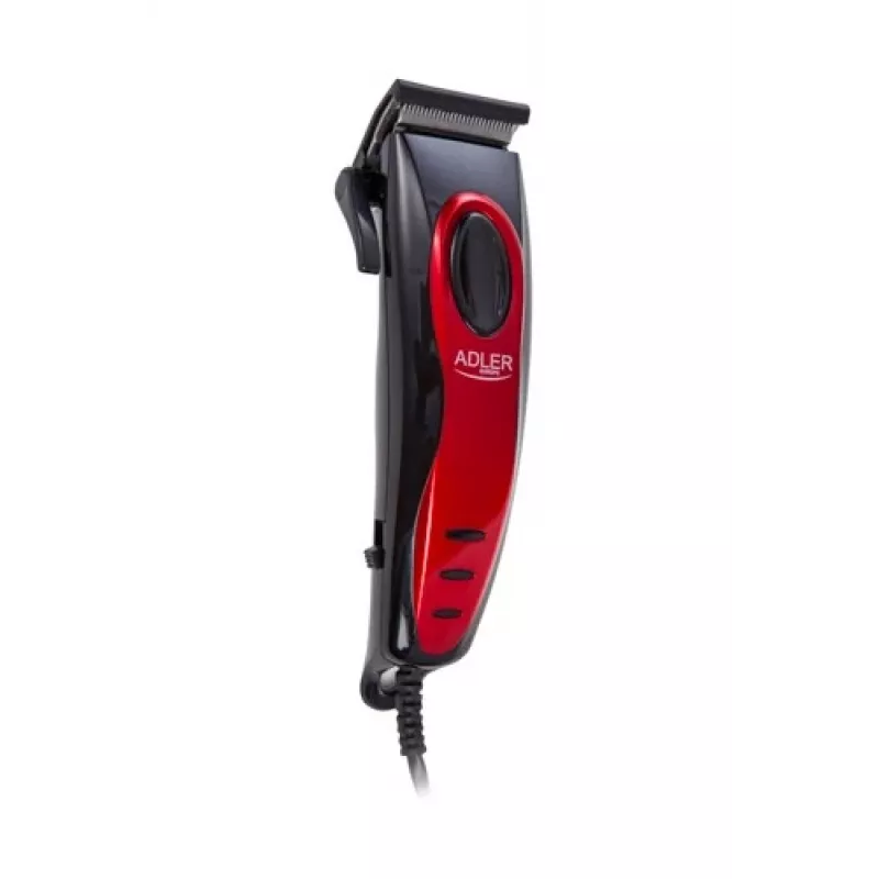 Adler AD 2825 hair trimmers/clipper Black, Red