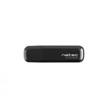 Card reader NATEC Scarab 2 USB 3.2 Gen 1 Type-A — MicroSD/SD support, 5000 Mbit/s, black