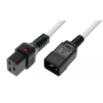 Microconnect MC-C19C20LOCK-2M-W Cable Locking C19 to C20 2m