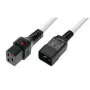 Microconnect MC-C19C20LOCK-2M-W Cable Locking C19 to C20 2m