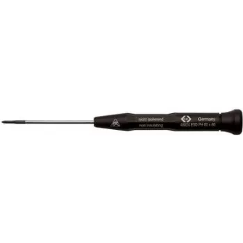 Screwdriver c.k tools T4882X000ES ESD PH 000, blade length 60 mm