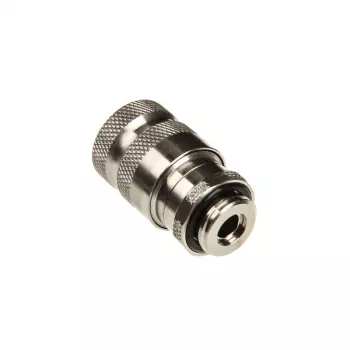 Quick-Disconnect No-Spill Coupling (female, straight) Koolance QD2 G1/4 inch for liquid cooling